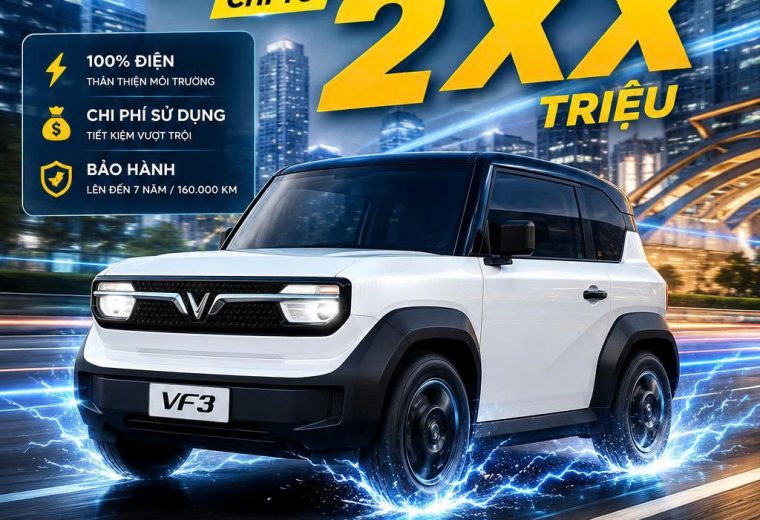 Giá Xe VF3 Tháng 7/2026
