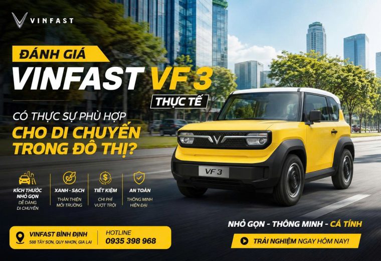 Đánh giá Vinfast VF 3 thực tế